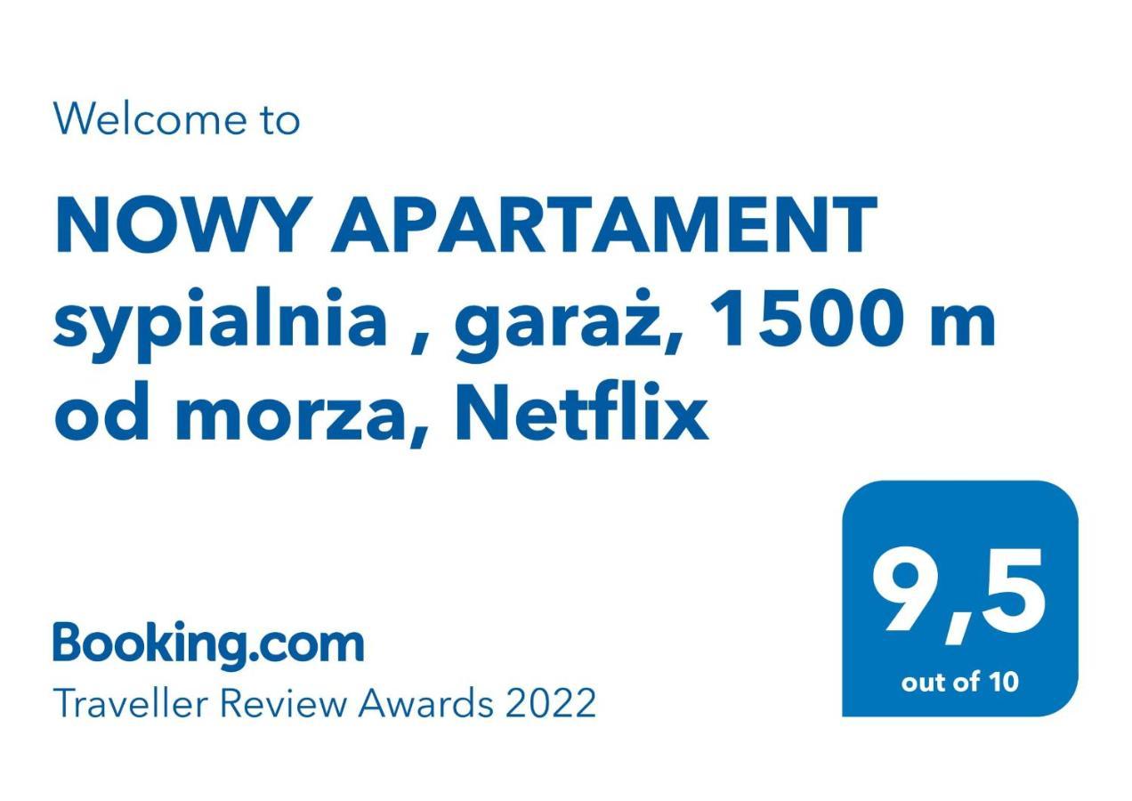 "Nowy Apartament" Sypialnia , Garaz, 1500 M Od Morza, Netflix Gdansk Ngoại thất bức ảnh